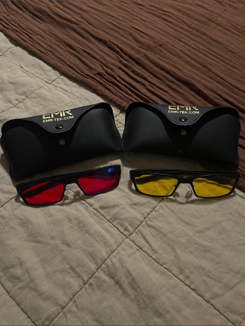 Emr-Tek blue light get glasses set of two